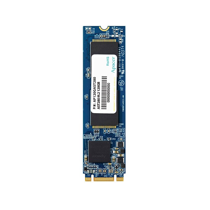 SSD Wewnętrzny Apacer AST280, AP120GAST280-1, 120GB, czarny, 500 MB/s-R, SATA III, 470 MB/s-W
