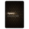 SSD Wewnętrzny Apacer AS340X, AP960GAS340XC-1, 960GB, czarny, 2.5", 550 MB/s-R, SATA III, 520 MB/s-W