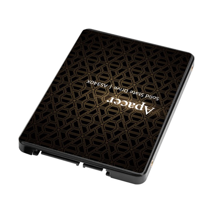 SSD Wewnętrzny Apacer AS340X, AP960GAS340XC-1, 960GB, czarny, 2.5", 550 MB/s-R, SATA III, 520 MB/s-W
