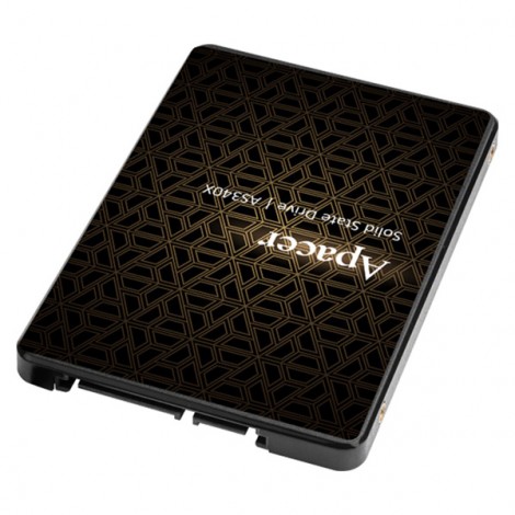 SSD Wewnętrzny Apacer AS340X, AP960GAS340XC-1, 960GB, czarny, 2.5", 550 MB/s-R, SATA III, 520 MB/s-W