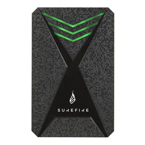 SSD Zewnętrzny Surefire GX3 Gaming, 53684, 1000GB, czarny, 2.5", USB micro B