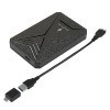 SSD Zewnętrzny Surefire GX3 Gaming, 53684, 1000GB, czarny, 2.5", USB micro B