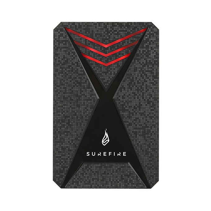 SSD Zewnętrzny Surefire GX3 Gaming, 53684, 1000GB, czarny, 2.5", USB micro B