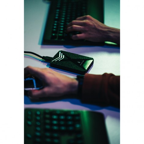 SSD Zewnętrzny Surefire GX3 Gaming, 53684, 1000GB, czarny, 2.5", USB micro B