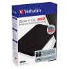 SSD Zewnętrzny Verbatim Store N Go, 53250, 512GB, czarny, USB-A/Micro-B, z adapterem USB-A na USB-C(TM), 2.5", USB-C