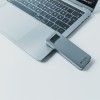 SSD Zewnętrzny Verbatim Executive Fingerprint Secure, 53657, 1000GB, szary, szyfrowanie 256-bit AES, 2.5", USB-C, RODO