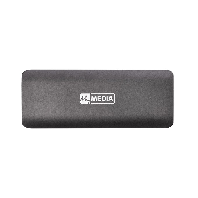 SSD Zewnętrzny MyMedia 69285, 512GB, szary, 520 MB/s-R, USB 3.2 Gen 2, 400 MB/s-W