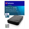 Zewnętrzny dysk twardy, Verbatim, 3.5", Store,N,Save, USB 3.0, 47686, blistr, czarna