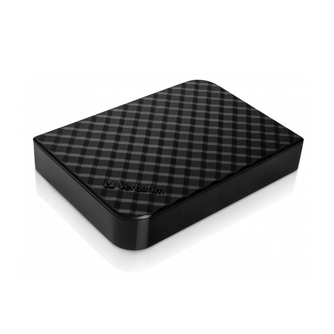 Zewnętrzny dysk twardy, Verbatim, 3.5", Store,N,Save, USB 3.0, 47686, blistr, czarna