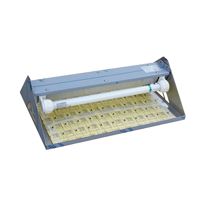 Lampa owadobójcza 230 V, do 80 m2, 2x15W, srebrny, Format1, ITRAP30