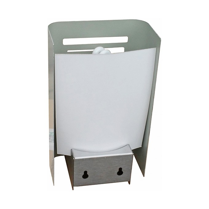 Lampa owadobójcza 230 V, do 50 m2, 20W, srebrny, Format1, IGLUCN, IP20, z lepem na owady