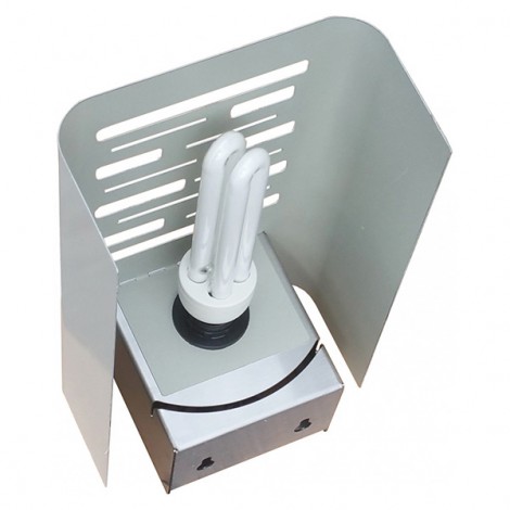 Lampa owadobójcza 230 V, do 50 m2, 20W, srebrny, Format1, IGLUCN, IP20, z lepem na owady Lampa owadobójcza 230 V, do 50 m2, 20W, srebrny, Format1, IGLUCN, IP20, z lepem na owady