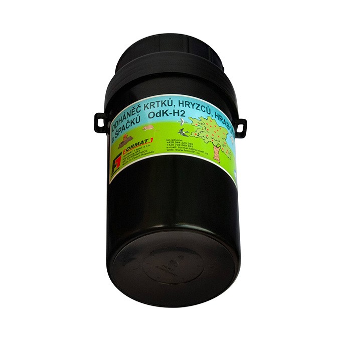 Odstraszacz kretów, gryzoni i norników czarny, Format1