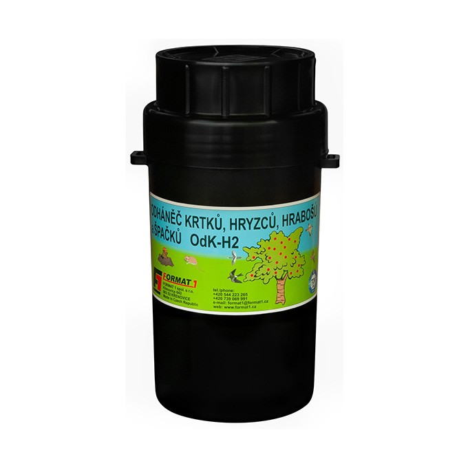Odstraszacz kretów, gryzoni i norników czarny, Format1