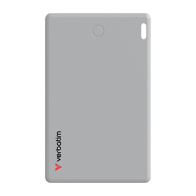 Lokalizator Bluetooth My Finder Card srebrny, 32139, Verbatim