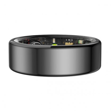Smart RING czarny, tętno, saturacja, monitor snu, aktywność, roz 11, Powerton Smart RING czarny, tętno, saturacja, monitor snu, aktywność, roz 11, Powerton