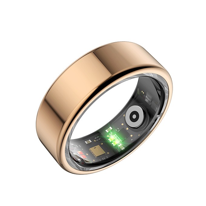 Smart RING złota, zmierz stres, bicie serca, monitor. snu, roz .12, Powerton