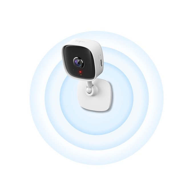 TP-link IP kamera Tapo C100, 1080p, Wifi 2.4 GHz, biała, tryb nocny, alarm, detekcja ruchu