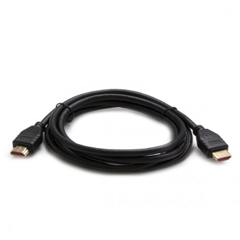 Video Kabel HDMI M - HDMI M, HDMI 2.1 - Ultra High Speed, 2m, pozłacane złącza, czarny, 8K@60Hz, 48Gb/s