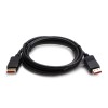 Video Kabel DisplayPort M - DisplayPort M, DP v 1.4, 2m, pozłacane złącza, czarny, 8K@60Hz, 32,4Gb/s