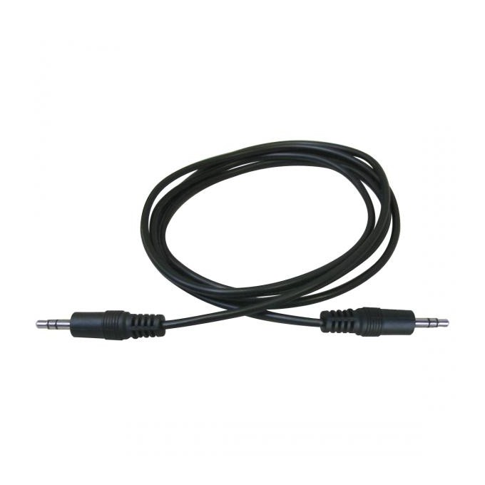 Audio Kabel Jack (3,5mm) M - Jack (3,5mm) M, 2.5m, czarna