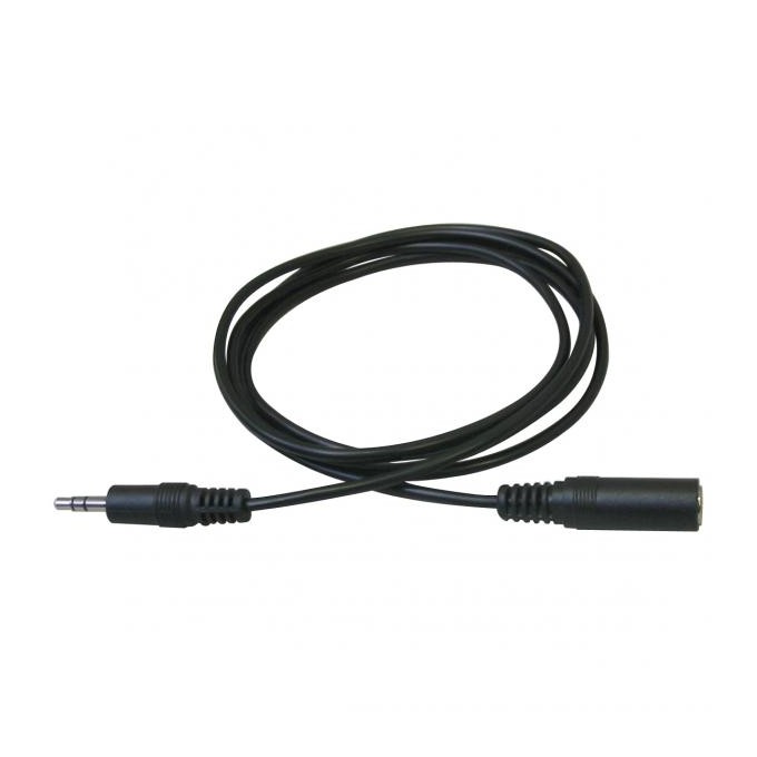 Przedłużacz do kabli audio Jack (3,5mm) M - Jack (3,5mm) F, 3m, czarna