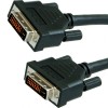 Video Kabel DVI (24+1) M - DVI (24+1) M, Dual link, 5m, chroniony, czarna, EOL