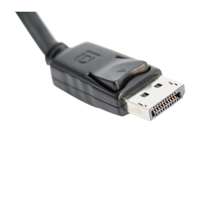 Video Kabel DisplayPort M - DisplayPort M, 2m, czarny, blistr