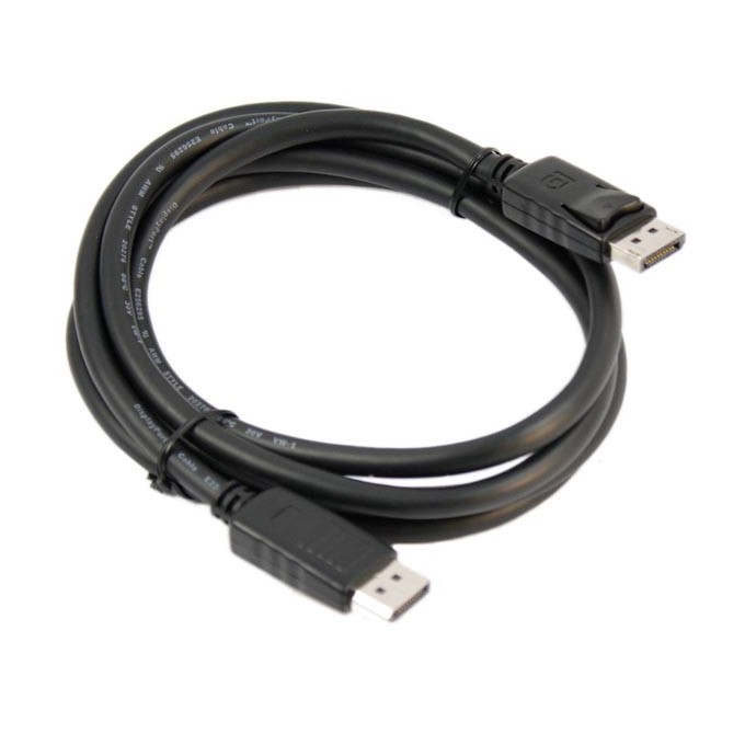 Video Kabel DisplayPort M - DisplayPort M, 2m, czarny, blistr