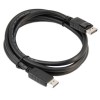 Video Kabel DisplayPort M - DisplayPort M, 2m, czarny, blistr