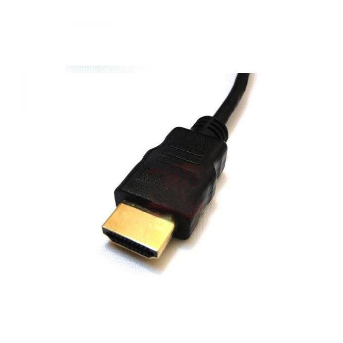 Video Kabel micro HDMI (M) - HDMI M, HDMI 2.0 - Premium High Speed, 2m, pozłacane złącza, czarny