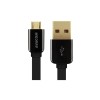 Avacom USB kabel (2.0), USB A M - microUSB (M), 1.2m, czarny