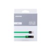 Avacom USB kabel (2.0), USB A M - microUSB (M), 0.4m, zielony, blistr