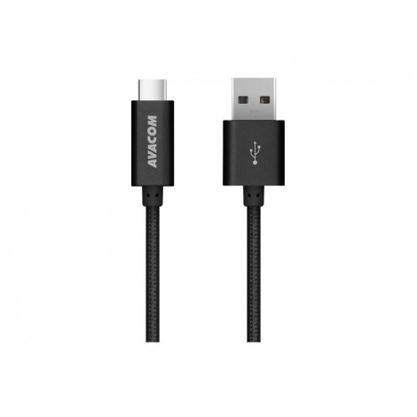 Avacom USB kabel (3.0), USB A M - USB C (M), 1m, czarny, blistr, DCUS-TPC-100K