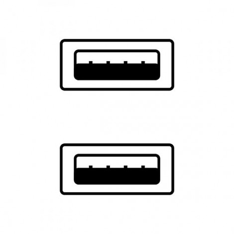USB kabel (1.1), USB A M - USB A M, 1.8m