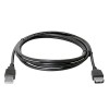 Logo Przedłużacz USB (2.0), USB A M - USB A F, 1.8m, czarna