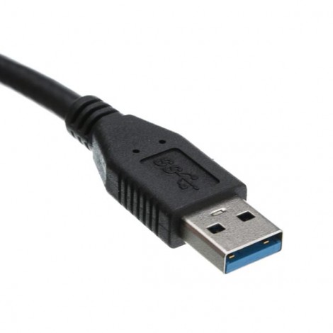 Logo Przedłużacz USB (3.0), USB A M - USB A F, 1.8m, czarna, blistr