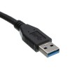 Logo Przedłużacz USB (3.0), USB A M - USB A F, 1.8m, czarna, blistr