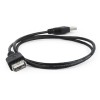 Przedłużacz USB (2.0), USB A M - USB A F, 3m, czarna