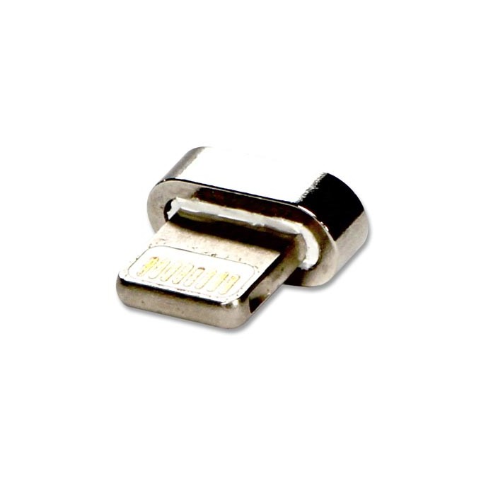 Kabel USB z zestawem końcówek (2.0), USB A M - microUSB (M) + Apple Lightning (M) + USB C (M), 1m, przewód okrągły 
