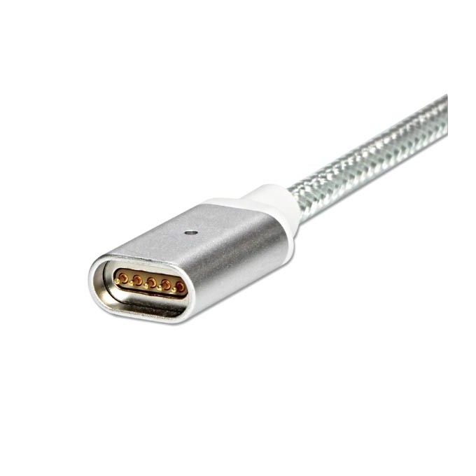 Kabel USB z zestawem końcówek (2.0), USB A M - microUSB (M) + Apple Lightning (M) + USB C (M), 1m, przewód okrągły 
