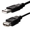 Logo Economy Przedłużacz USB (2.0), USB A M - USB A F, 1.8m, czarny