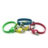Logo USB kabel (2.0), USB A M - microUSB (M), 0.25m, żółty, blistr, na nadgarstek, EOL