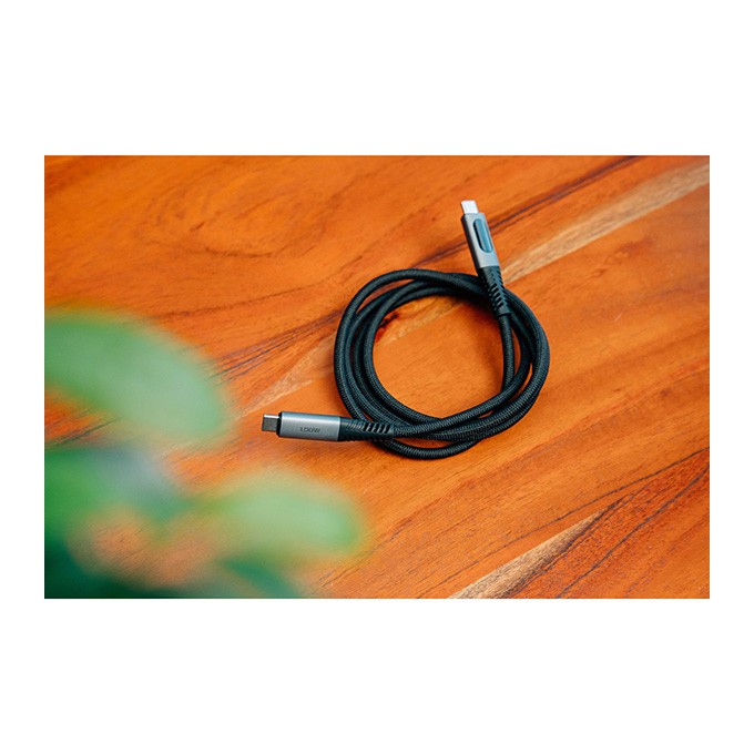 Verbatim USB kabel USB C (M) - USB C (M), 100W, 1.2m, czarny, box, 31848