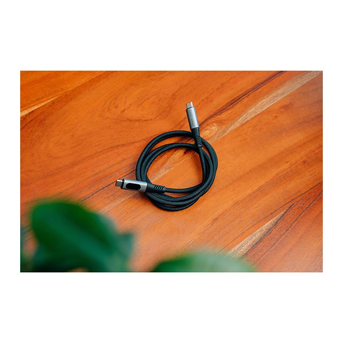 Verbatim USB kabel USB C (M) - USB C (M), 240W, 1.2m, czarny, box, 31849