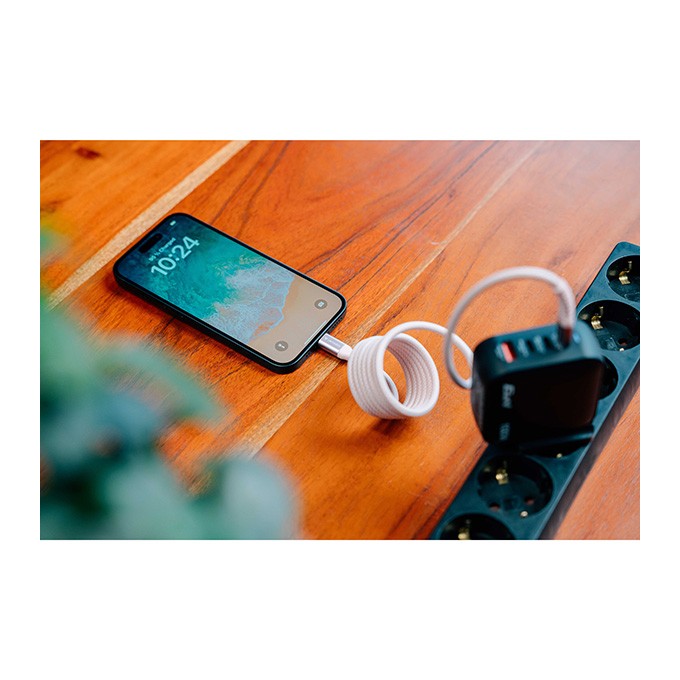 Verbatim USB kabel USB C (M) - USB C (M), 100W, 1.2m, magnetyczny, zielony, box, 31855