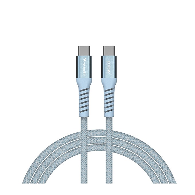 Verbatim USB kabel USB C (M) - USB C (M), 100W, 1.2m, magnetyczny, niebieski, box, 31856