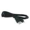 Logo USB kabel (2.0), USB A M - microUSB (M), 1m, czarny