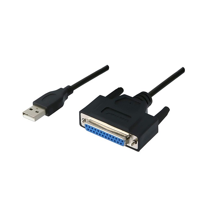 USB redukcja IEEE 1284, USB A M - DB25 F, do portu równoległego, EOL