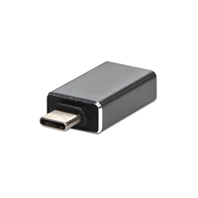 USB redukcja, (3.1), USB C (M) - USB A F, metalowy